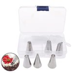 10pcs/set Cake Piping Icing Nozzles Tips Set Kit Tool Box D One Size