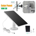 Solar Panel for Ring Spotlight Camera/Stick Up Cam Battery Charger 10W Output UK