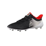 adidas Women's X 17.1 Fg for Football Training Shoes, Black Negbas Metpla Rojbas, 8 UK