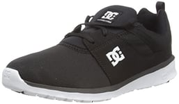 DC Shoes Heathrow, Unisex Adults' Low-Top Sneakers, Black (0), 3 UK