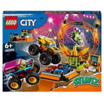 LEGO City Monster Truck Stunt Show Arena Set 60295 New & Sealed FREE POST