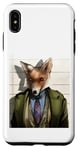 Coque pour iPhone XS Max Mug avec motif loup amusant