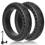 Lot de 2 pneus de Rechange Solides en Caoutchouc pour Trottinette électrique Xiaomi M365/M365Pro, pneus Pleins en Caoutchouc Anti-crevaison