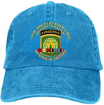 MiniMini Army Invasion of Grenada 16th Mp BDE Opn Urgent Fury W SVC Denim Hats Baseball Cap Dad Hat