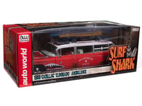 Auto World 1/18 1959 Cadillac Eldorado Ambulance Surf Shark AW312/06 New 384