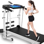 FOOX Treadmills Folding Mechanical Professional treadmill, Household Treadmill, Fitness Equipment for Home Foldable Function