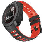 Twin Sport armbånd Garmin Instinct 2 - Svart/rød