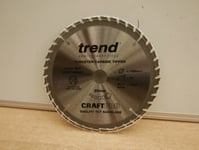 TREND CSB/16540T   165MM 40T TCT THIN KERF SAW BLADE DEWALT DC390 DCS391