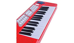 Amazing Crystal Gifts Chad Valley Electronic Keyboard - Red Encourage Your Little Musicians To Hit The Best Notes With Their Very Own Keyboard