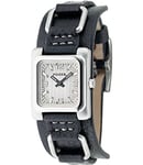 Fossil Klockarmband JR9718 Läder Svart 14mm
