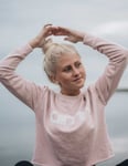 Aim'n Pink Crop Sweatshirt - L