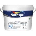 NORDSJÖ SNICKERIFÄRG MASTER WOOD 40 BW NORDSJÖ INOMHUS 1L