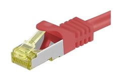 Cat 7 S/FTP LSZH Netværkskabel - Rød - 50 m