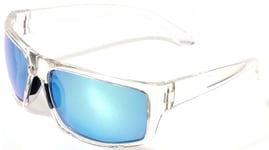 Fladen Fashion UV400 polariserande solglasögon clear, blå lins