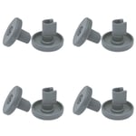 Korghjul för diskmaskin 8-pack AEG, Privileg, Zanussi Mörkgrå 40 mm