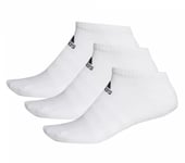 Adidas Cush Low Socks White (3-pack), XS 34-36
