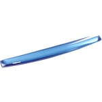Fellowes Repose poignet pour clavier Gel Crystal - Bleu- 48x57 cm - 91137