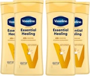Vaseline Intensive Care Essential Healing Lotion, 400 Ml, Pack of 6