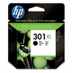 HP 301XL CH563EE, Black, Original High Capacity Ink Cartridge, Compatible with D