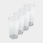 Nordiska Plast Shotglas i plast Crystal, glasklar, 6 cl, 4-pack