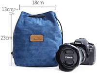 Shockproof Camera Bag Casual Camera Shoulder Case for Sony Canon Nikon Fujifilm Panasonic Digital Compact Camerasfdff,C (Color : A, Size : A)