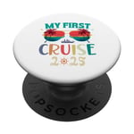 My First Cruise Cool Summer Vacation Matching Family Group PopSockets PopGrip Interchangeable