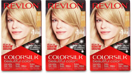 Revlon Colorsilk Light Blonde 81 X 3