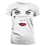 Harley Quinn Face-Up Girly Tee, T-Shirt