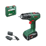 Bosch Home and Garden Cordless Drill EasyDrill 18V-40 (1 Battery 1.5Ah, 18 Volt System, in Carrying Case)