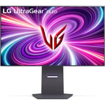 LG UltraGear 32GS95UE 32 4K UHD 240Hz OLED Gaming Monitor with Sound from Screen 3840x2160 - 0.03ms - HDR400 True Black - NVIDIA G-Sync Compatible - HDMI 2.1 + DP 1.4 - Height Adjustable - 100x00 VESA