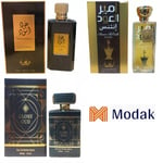 Modak 3 Pack Unisex Perfume Glory OUD, OUD Aswad, Ameer al OUD Intense EDP 100ml