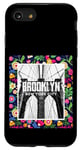iPhone SE (2020) / 7 / 8 Enjoy Cool Floral Brooklyn Bridge New York City USA Skyline Case