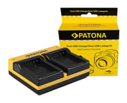 Patona Dual Lader for Canon NB-10L Powershot G16 SX 40 H SX40 SX-40 SX40 HS SX40H inkl. Mi 15060191634
