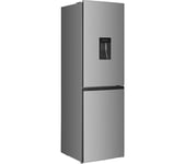LOGIK LNFD55S23 50/50 Fridge Freezer - Inox, Silver/Grey