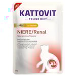 Kattovit Kidney/Renal Paté 10 x 85 g - Med kyckling
