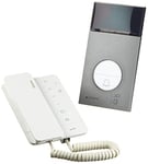 Legrand, Flex'ONE Kit d'interphone audio 2 fils avec station de porte Linea 3000, bloc d'alimentation et station de maison CLASSE 100 A16M, type de protection IP 54, IK10, 364231