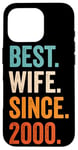 Best Wife Since 2000 | 25 anniversaire mariage Coque pour iPhone 16 Pro