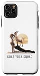 iPhone 11 Pro Max Funny Goat Yoga Squad Warrior Plank Pose For Goat Yoga Case