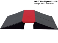MCU-Sport Skate Ramp set 212,7 x 94 x 26 cm