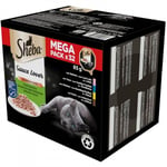 Kattemad Sheba Megapack Kylling Laksefarvet Tun And 32 x 85 g