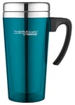 ThermoCafé by Thermos Zest Travel Mug, Lagoon, 420ml, 1 Count (Pack of 1)