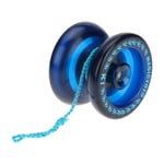 Magisk Yoyo  K1 Spin ABS Yoyo 8-kullager med snurrande snöre för barn【Blå】