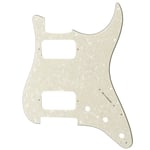 Musiclily Pro 11 Hole HH Pickguard 2 Humbuckers For Fender Standard Strat Guitar