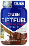 USN Diet Fuel Ultralean Weight Control Meal Replacement Shake Powder, Chocolate