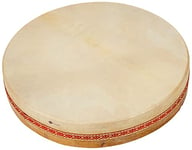 FUZEAU - 9451 - Ocean drum - Tambour océan avec peau naturelle Ø 40 cm - Imite le son de la mer - Relaxation - Musicothérapie - Ambiance nature - Dès 5 ans