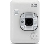 INSTAX LiPlay Digital Instant Camera - White, White