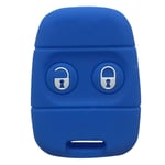 Silicone Flip Key Cover Key Case,for Rover MG Land Rover Defender Discovery Freelander ZS ZR 200 25 Land Rover 45 400 416,Blue