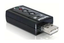 Delock ljudkort - extern - Stereo