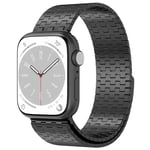 Magnetiskt Metallarmband Apple Watch Ultra 2 49mm Svart