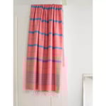 Extra stor Hamamhandduk XXL EGE 160x220 (Coral Red/Mediterranean Blue)